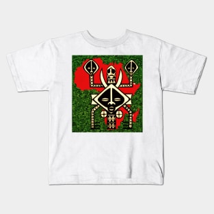 Mother Spirit of Africa Original Artwork Kids T-Shirt